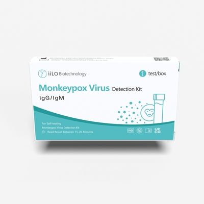 iILO Virus đậu mùa khỉ IGM Bộ xét nghiệm IGG Phương pháp vàng keo